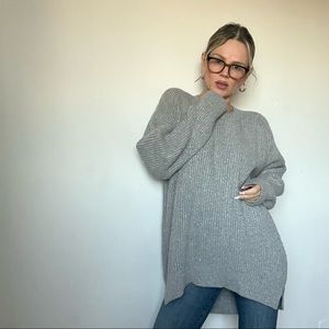 All Saints Walkon Sweater Gray